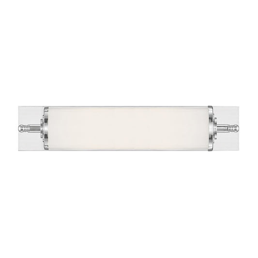 Crystorama Foster 24" 1 Light Wall Mount, Chrome - FOS-A8051-CH