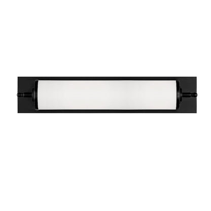 Crystorama Foster 24" 1 Light Wall Mount, Matte Black - FOS-A8051-MK