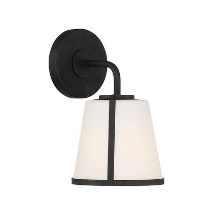 Fulton 1 Light Wall Sconce, White