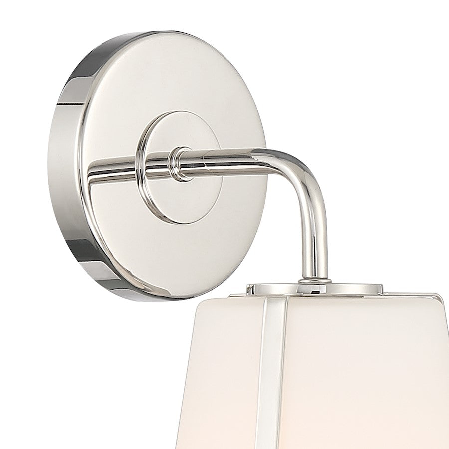 Fulton 1 Light Wall Sconce, White