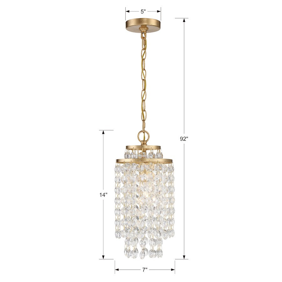 1 Light Mini Chandelier