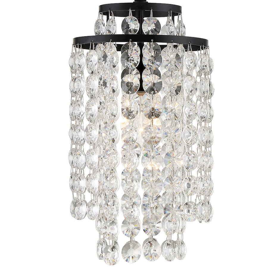 Crystorama Gabrielle 3 Light Flush Mount