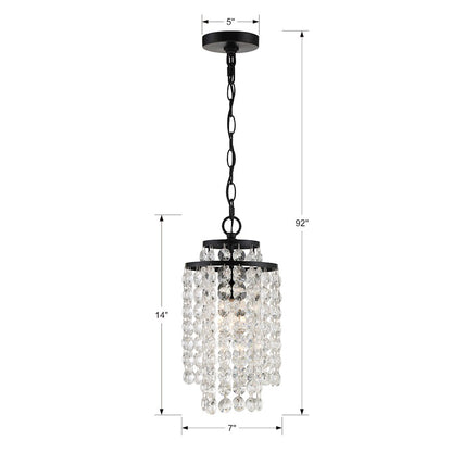 Crystorama Gabrielle 3 Light Flush Mount