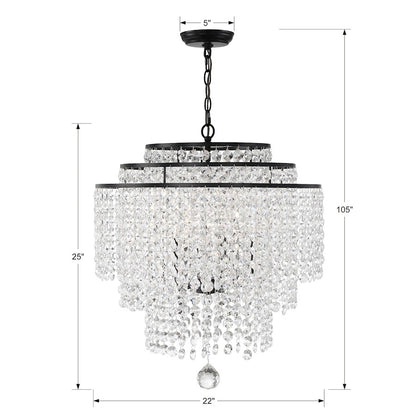 6 Light Chandelier