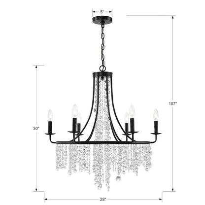 6 Light Chandelier