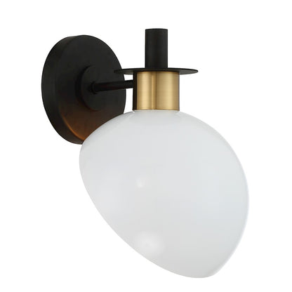 Gigi 1 Light Wall Sconce, White