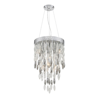 Hudson Chandelier, Chrome