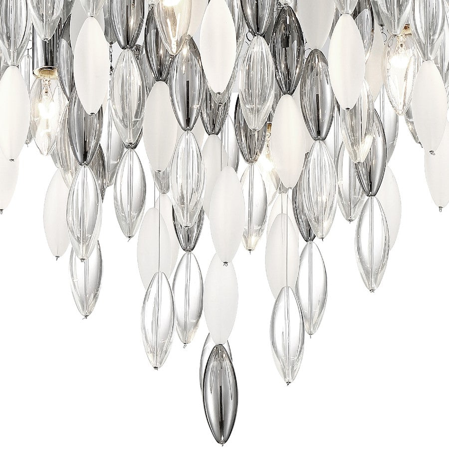 Hudson Chandelier, Chrome