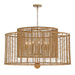Crystorama Jayna 12 Light Chandelier, Burnished Silver - JAY-A5009-BS