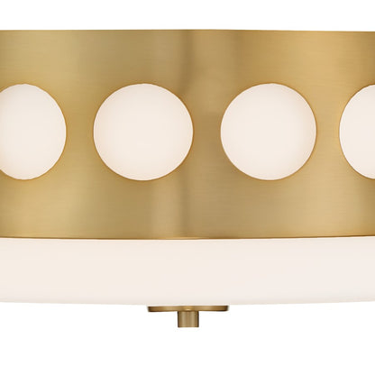 Crystorama Kirby 2 Light Ceiling Mount