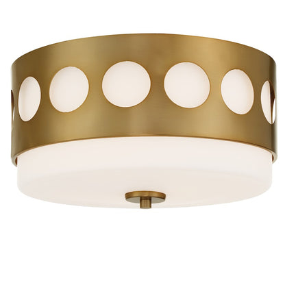 Crystorama Kirby 2 Light Ceiling Mount