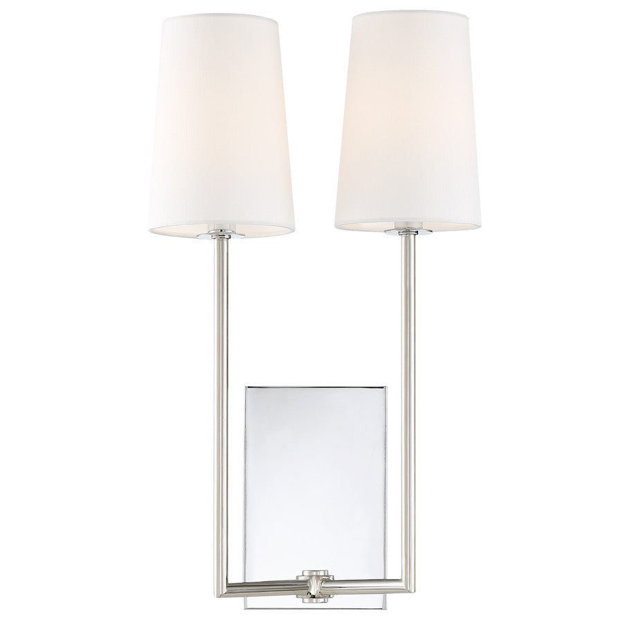 2 Light Wall Sconce