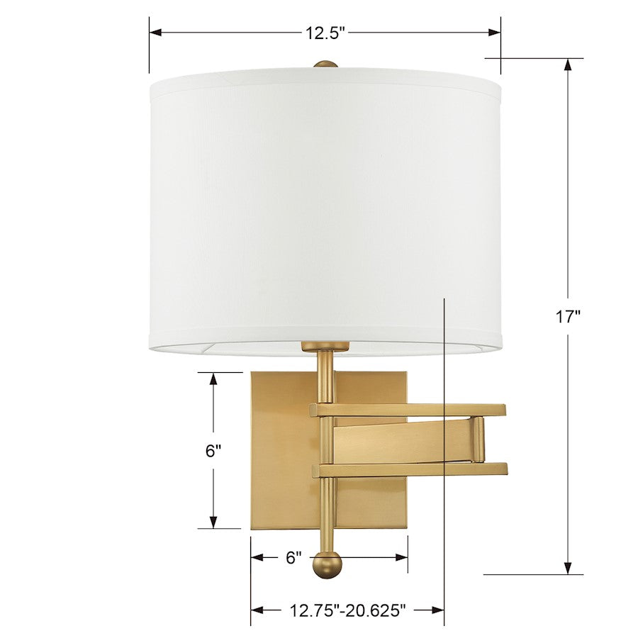 1 Light Wall Sconce