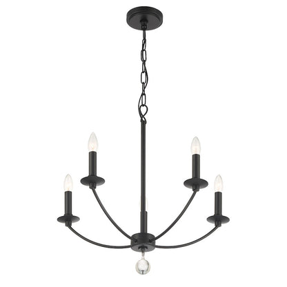 Mila Chandelier, Black