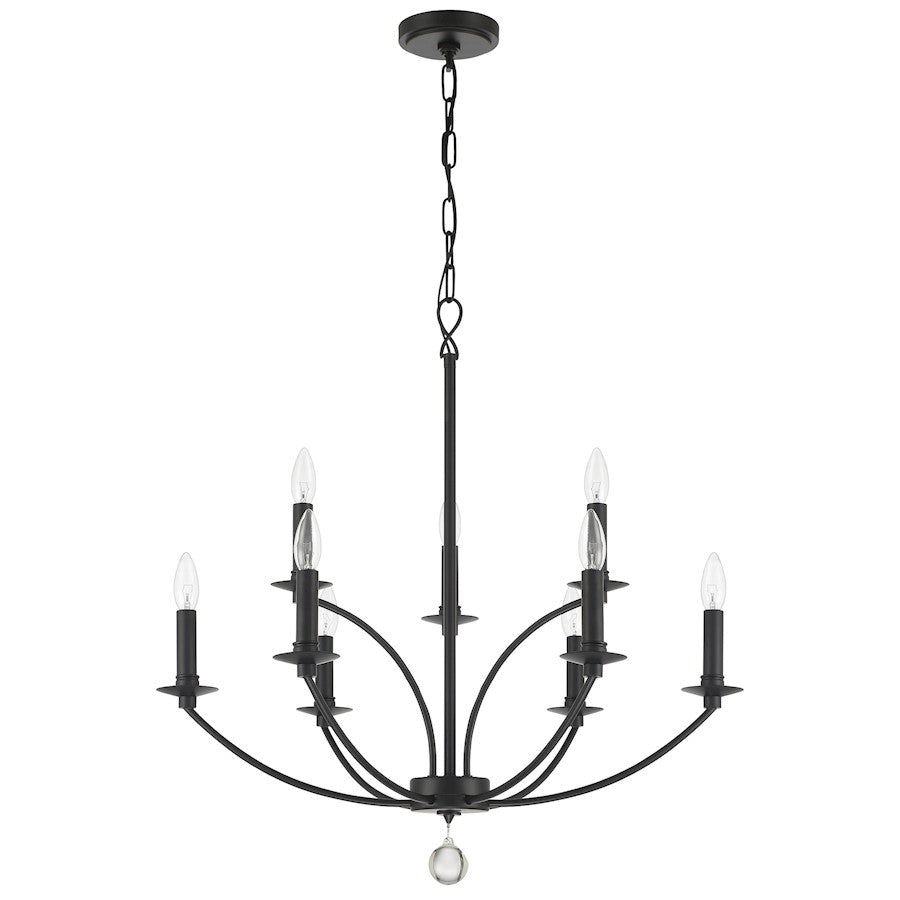 Mila Chandelier, Black