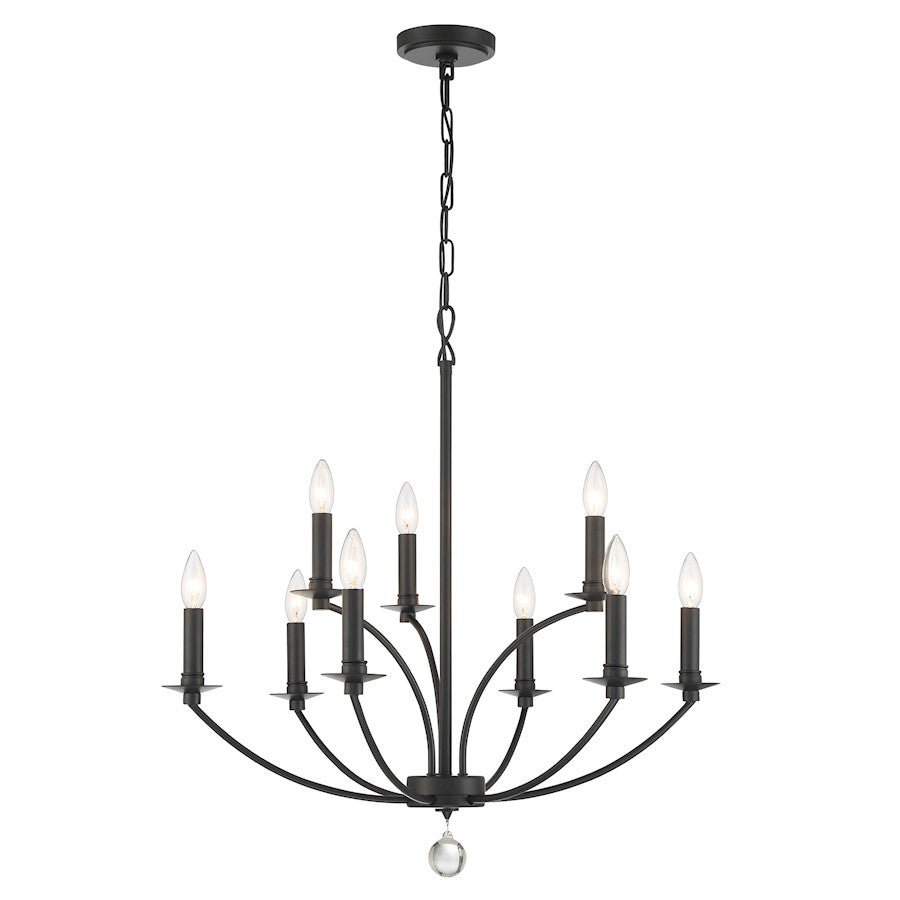 Mila Chandelier, Black