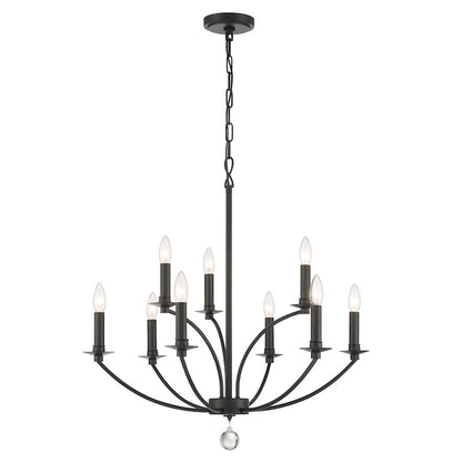 Mila Chandelier, Black