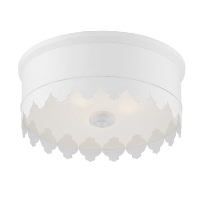 Crystorama Nina 3 Light Ceiling Mount