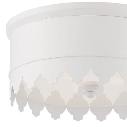 Crystorama Nina 3 Light Ceiling Mount