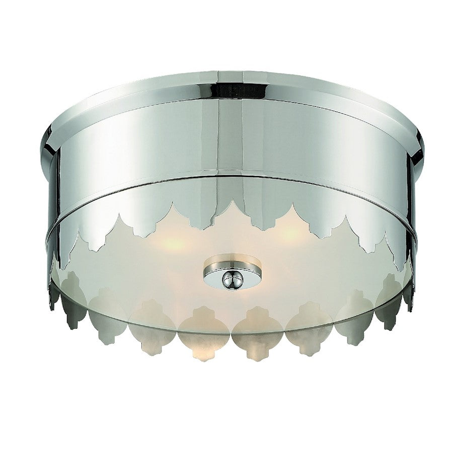 Crystorama Nina 3 Light Ceiling Mount