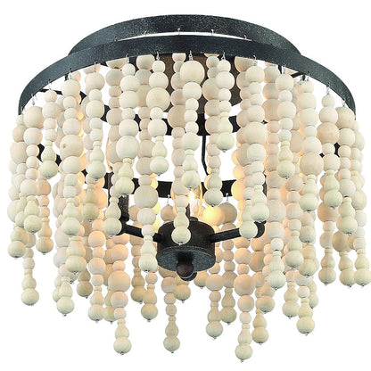 Crystorama Poppy 3 Light Ceiling Mount