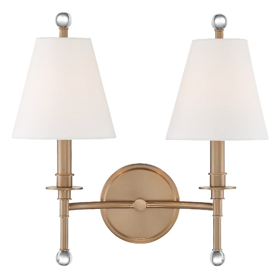 2 Light Wall Sconce