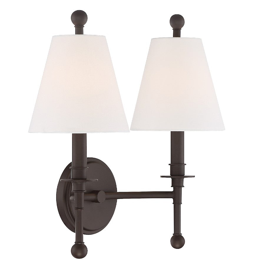 2 Light Wall Sconce