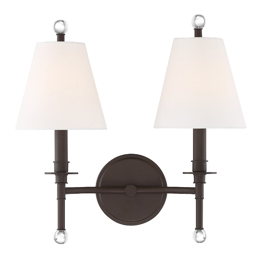 2 Light Wall Sconce