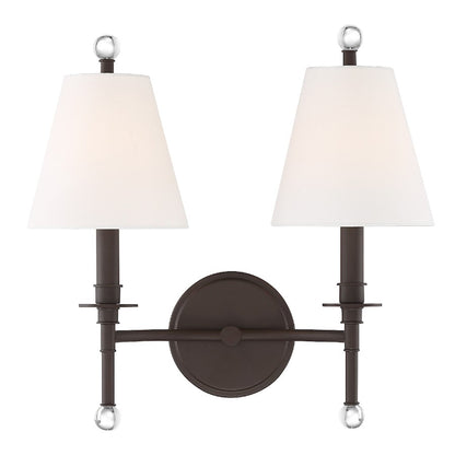 2 Light Wall Sconce