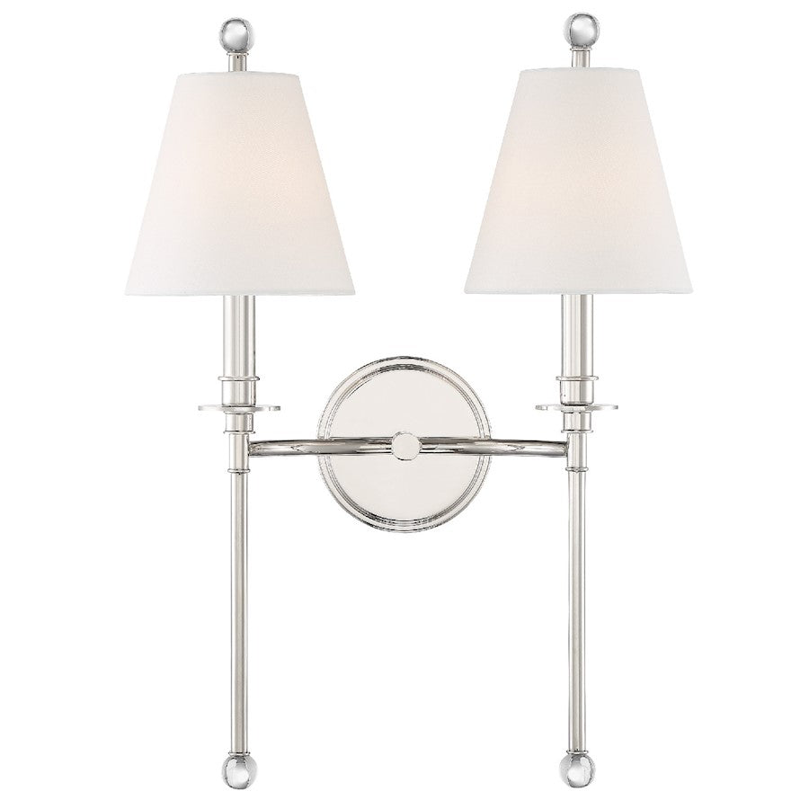 2 Light Wall Sconce