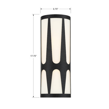 2 Light Wall Sconce