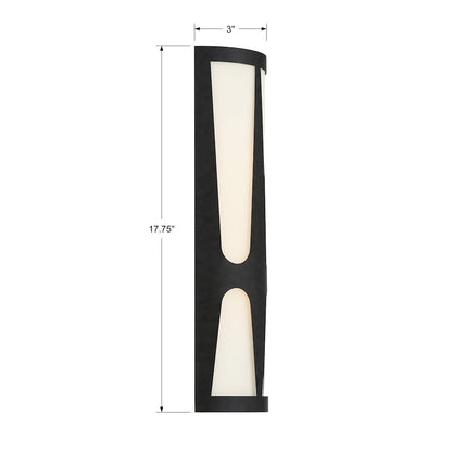 2 Light Wall Sconce