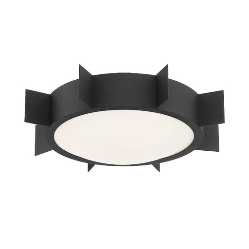 Crystorama Solas 3 Light Ceiling Mount, Black Forged - SOL-A3103-BF