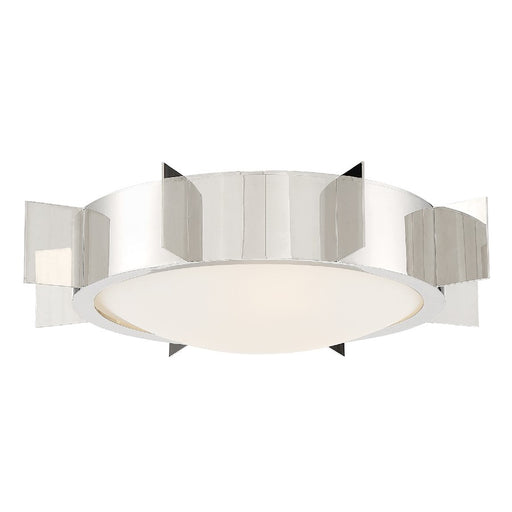 Crystorama Solas 3 Light Ceiling Mount, Polished Nickel - SOL-A3103-PN