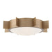 Crystorama Solas 3 Light Ceiling Mount, Vibrant Gold - SOL-A3103-VG