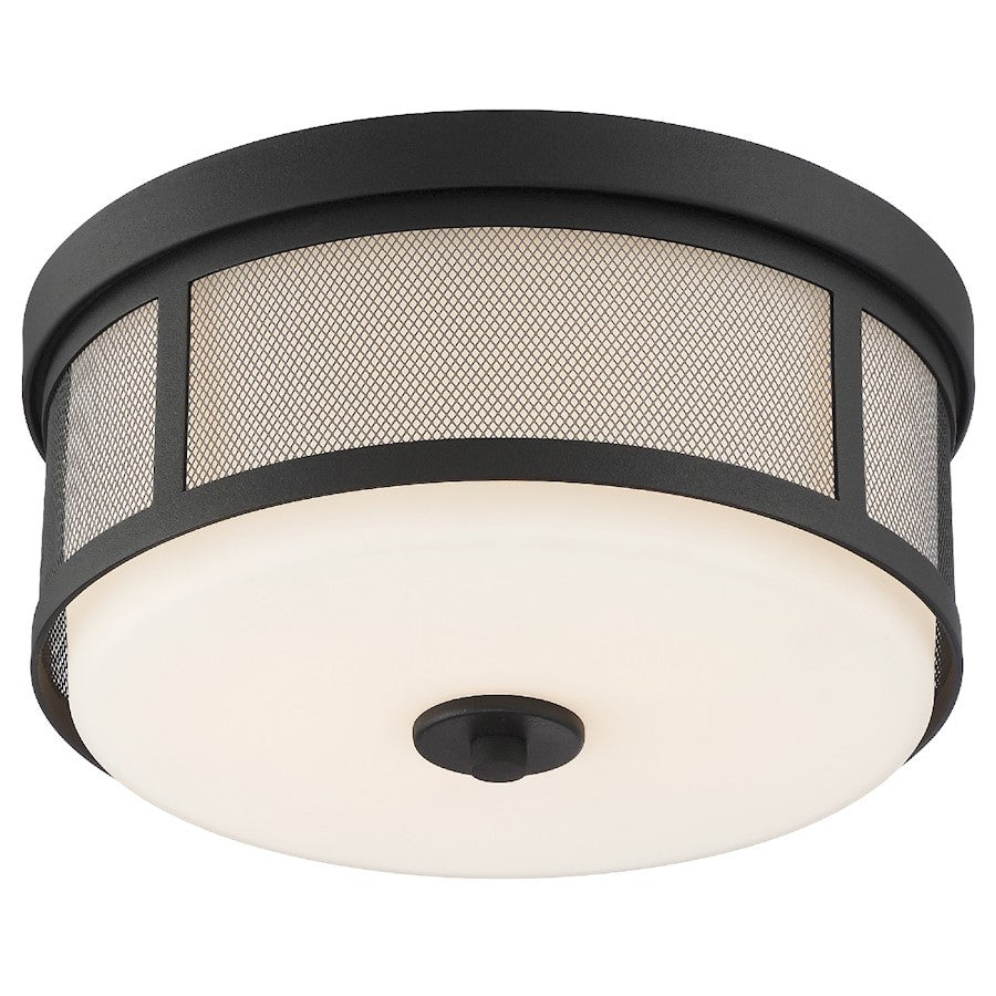 Crystorama Trevor 6.37" 2 Light Ceiling Mount