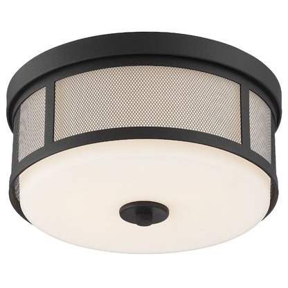 Crystorama Trevor 6.37" 2 Light Ceiling Mount