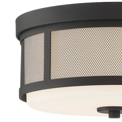 Crystorama Trevor 6.37" 2 Light Ceiling Mount