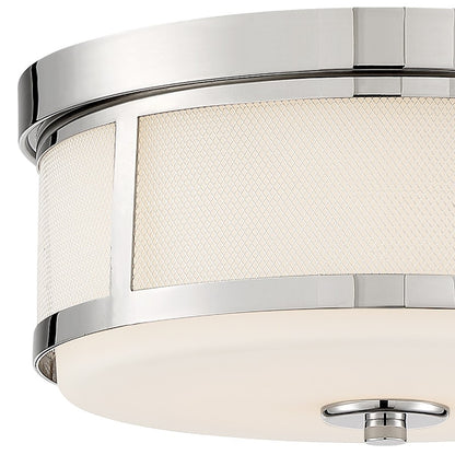 Crystorama Trevor 6.37" 2 Light Ceiling Mount