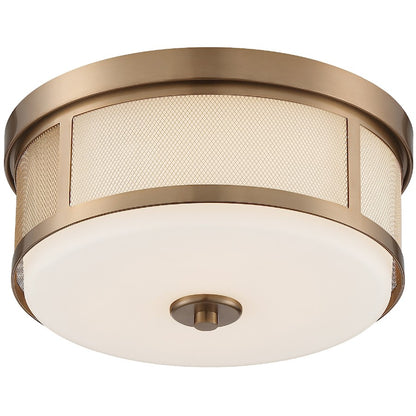 Crystorama Trevor 6.37" 2 Light Ceiling Mount