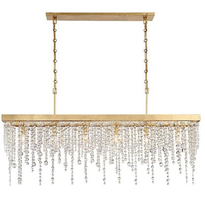 Winham Chandelier, Antique Gold