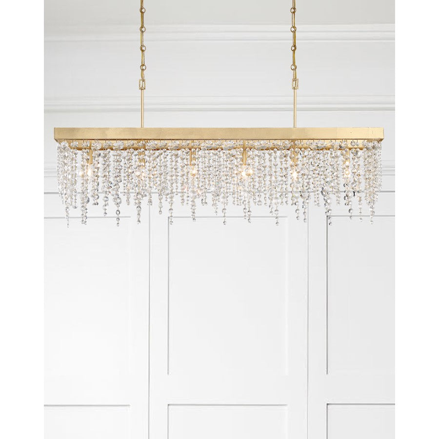 Winham Chandelier, Antique Gold