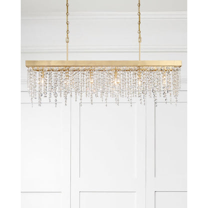 Winham Chandelier, Antique Gold