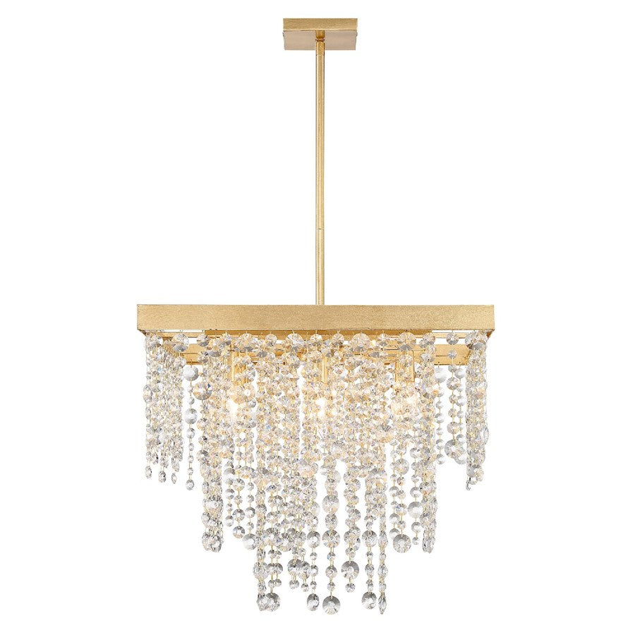 Winham Chandelier, Antique Gold