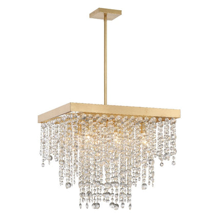 Winham Chandelier, Antique Gold