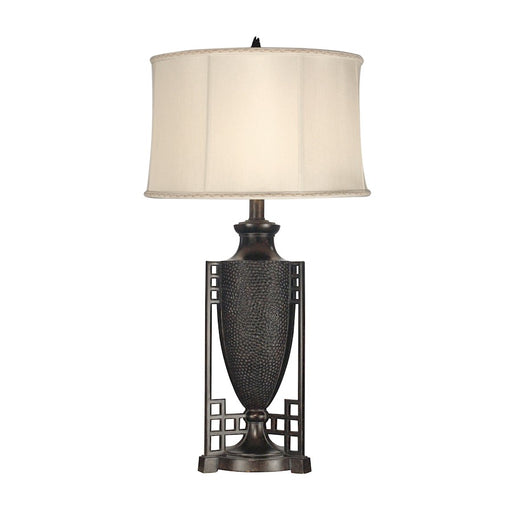 Dale Tiffany Caslon Metal Table Lamp, Fieldstone - 6008-308