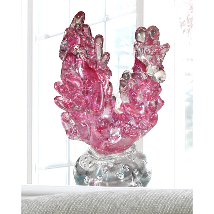 Dale Tiffany Coral Handcrafted Art Glass Sculpture