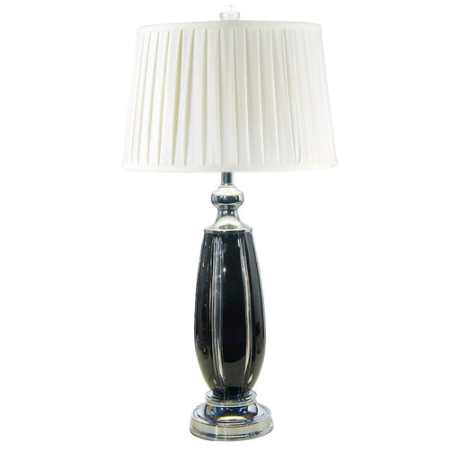 Dale Tiffany Blackline Crystal Table Lamp, Polished Chrome - GT17085F