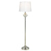 Dale Tiffany Leyla 24% Lead Crystal Floor Lamp, Polished Nickel - SGF17175F