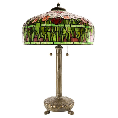 Arabella Tiffany Table Lamp, Antique Bronze